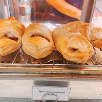 Savory pastries at Vegan Delights in Hollywood