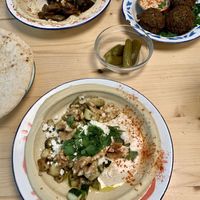 Say yes to hummus!  at Mashery - Hummus Kitchen in Cologne