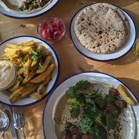 The Brokkoli Miso Tofu (week's special) was to die for! at Mashery - Hummus Kitchen in Cologne