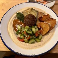 Hummus Sabich  at Mashery - Hummus Kitchen in Cologne