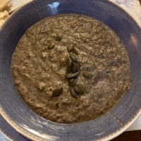 This mushroom soup was the clear winner for me.   It was so flavorful.  So well done.    at 143V in Cork