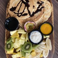 Sweet pancakes board at 143V in Cork