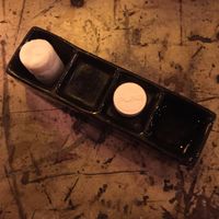 Wash your hands   at Kismet Restaurant & Lounge in Ubud