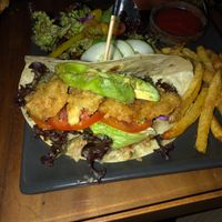 Crispy "chik'n" at Kismet Restaurant & Lounge in Ubud