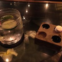 Towel to clean hands. Cool idea! at Kismet Restaurant & Lounge in Ubud