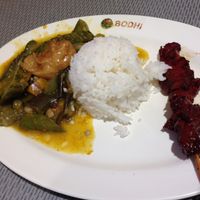 Yummy in my tummy :) at Harvesters Vegetarian in Mandaluyong