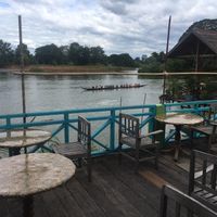 View from restaurant  at Jasmine in Don Det