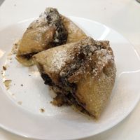 Vegan chocolate dessert   at La Pizzicata in Tirano