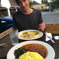 Maharagwe Ya Nazi + Dengu Na Chapati at Palace International in Durham