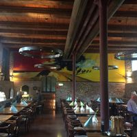 Main restaurant space at Speicher N77 in Norden