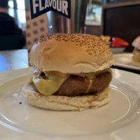 cheesy M&M burger   at Bread Meats Bread - Great Western in Glasgow