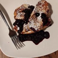 French toast with blueberries at Liberty Grill in Cork