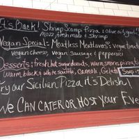 Vegan special at Slice in Sewell