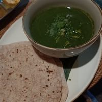 Palak tofu at Mumbai Station in Ubud