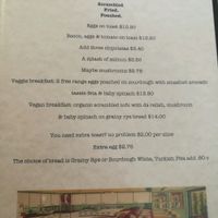 Vegan Breakfast Option at DS Coffee House and Internet Cafe in Huonville