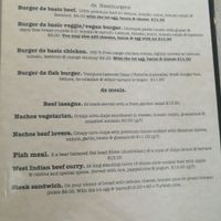 Vegan Burger Option at DS Coffee House and Internet Cafe in Huonville