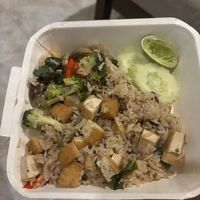 veg and tofu green curry - take awayy  at Time Thai Restaurant in Koh Lanta