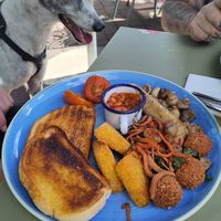 Big vegan breakfast at Tappeto Lounge in Kidderminster