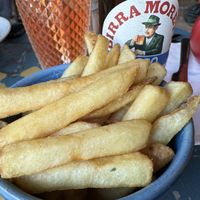 fries & alcohol-free beer  at Tappeto Lounge in Kidderminster