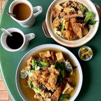 Hor fun & Ee mee at Guan Yin Vegetarian 观音素食 in Central Singapore