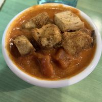 Cashew tomato bisque  at Juice Pharm in Duluth