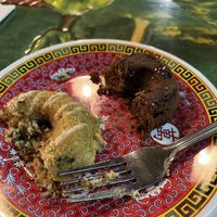 Blubbery and chocolate donuts  at Juice Pharm in Duluth