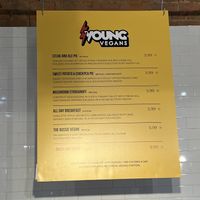 Menu   at Young Vegans - Online only in East London