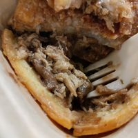 Steak and ale. Yum! at Young Vegans - Online only in East London