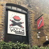 Look for the sign for vegan pies divine!  at Young Vegans - Online only in East London