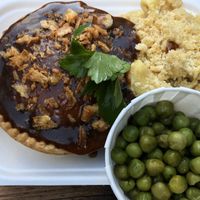 The traditional pie  at Young Vegans - Online only in East London