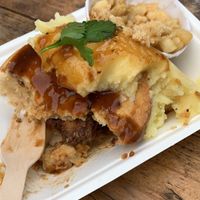 Vegan “chicken” katsu curry pie  at Young Vegans - Online only in East London