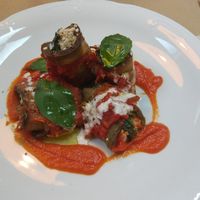 an example of second course from the lunch menu at Strata Bakery in Barcelona