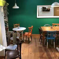 Rear room  at Strata Bakery in Barcelona