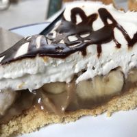 Banoffee pie vegan  at Strata Bakery in Barcelona