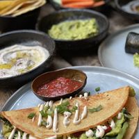 Eggless omelette  at Seva Table in Dubai