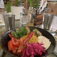 Middle Eastern bowl  at Seva Table in Dubai