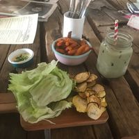 Burger at Seva Table in Dubai