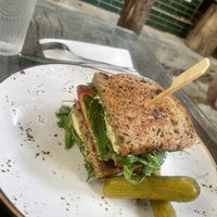 Caprese sandwich   at Seva Table in Dubai