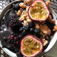 Açaí bowl - Activated Charcoal  at Seva Table in Dubai