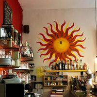 inside: the sun at Cafe Habibi in Darmstadt