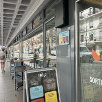 Exterior:  entrance and exit  at Tonic in Geneva