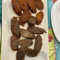 Chorizo y morcilla  at Telos Comida Casera Natural Vegetariana y Vegana in San Lorenzo De El Escorial