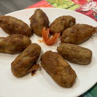 Croquetas de champiñones  at Telos Comida Casera Natural Vegetariana y Vegana in San Lorenzo De El Escorial