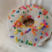 Favorite kid doughnut at Farmacy Vegan Kitchen & Bakery in Tampa