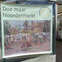 Organic market Amsterdam on saturdays at Boerenmarkt op de Noordermarkt in Amsterdam