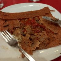 Crepe Escalivada at El Gat Creperia in Cambrils