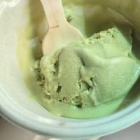 Green Tea at Mr. Dewie's Cashew Creamery in Emeryville