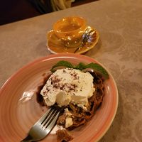 Banana...Dessert  can't remember the Name. Loved it! at Rotas da Ilha Verde in Sao Miguel