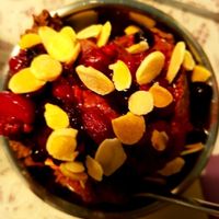 vegan dessert  at Rotas da Ilha Verde in Sao Miguel