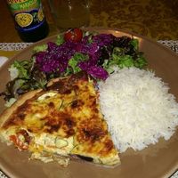 Delicious quiche!  at Rotas da Ilha Verde in Sao Miguel